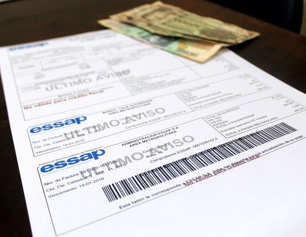 Los clientes podrán ingresar a la pagina web www.essap.com.py y en ella tendrán disponibles las 18 últimas facturas. Podrán imprimir la última o en todo caso copiar los números del código de barra y con ese dato pagar en las bocas de cobranza habilitadas. Foto: Archivo.