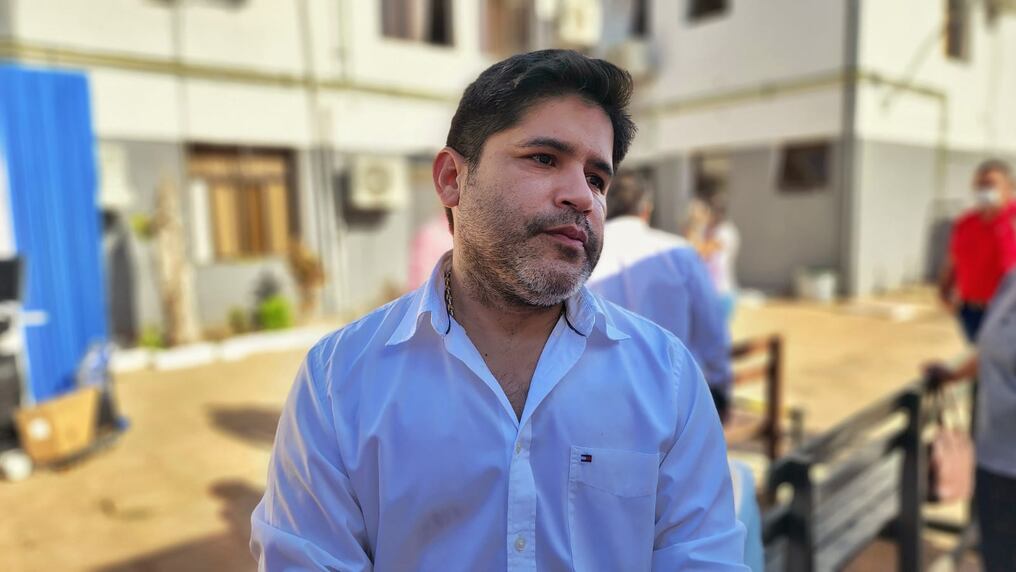 El diputado  Luis Urbieta lamentó la irresponsabilidad de la diputada en armar todo el proceso y criticó que González solo quiere tomar protagonismo político. Foto: Ángel Flecha.