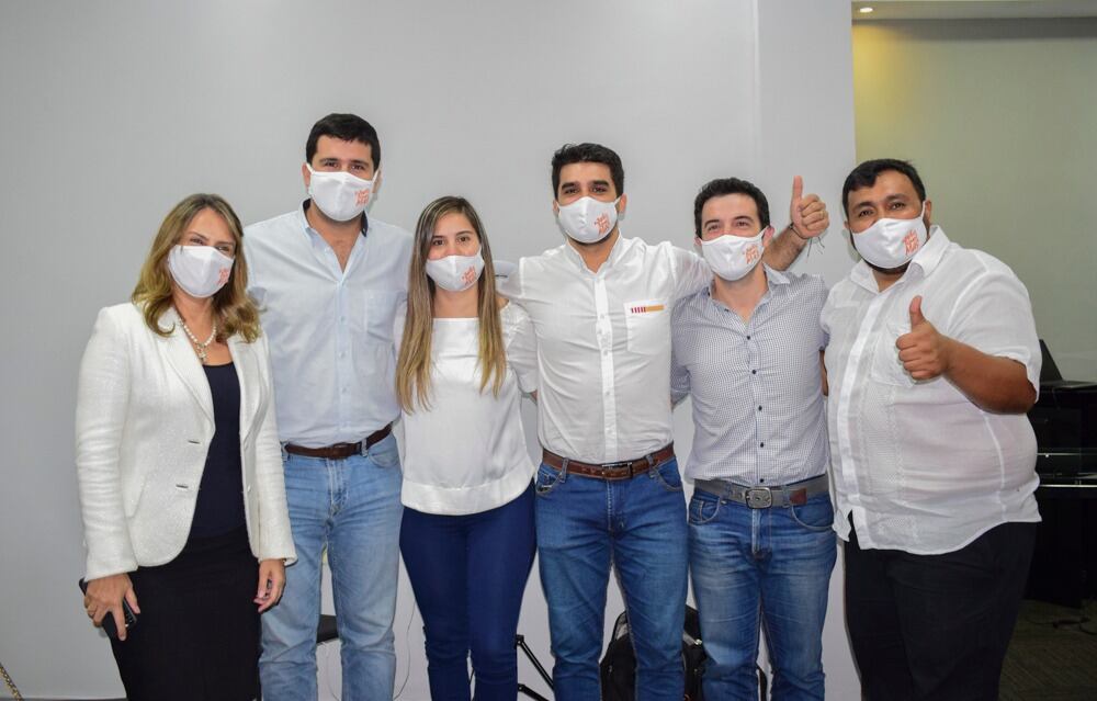 Desde la agrupación política manifiestan que el objetivo es derrocar la hegemonía del Partido Colorado en la intendencia sanlorenzana. Foto: Gentileza.