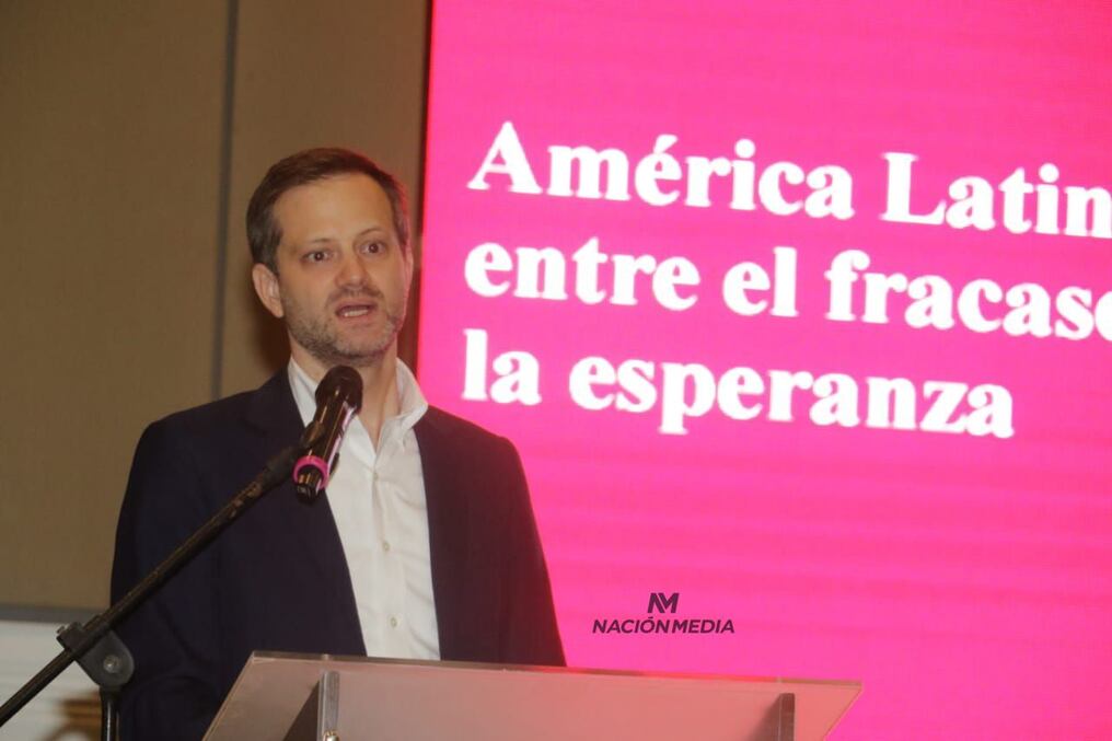 El abogado y politólogo chileno, Axel Kaiser, aseguró que Paraguay es uno de los países con más libertad económica a nivel mundial. Foto: Néstor Soto/NM