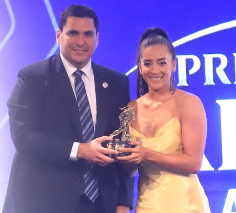 La APF la distinguió con el premio de Mejor Jugadora del 2022.