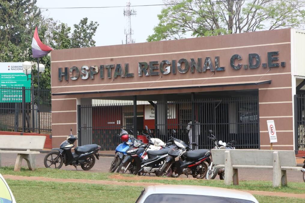 Hospital Regional del MSP de Ciudad del Este, donde ayer falleció una niña de 8 meses por shock séptico a raíz de infección gastrointestinal, según medicina forense. Foto: Archivo.