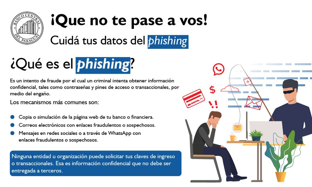 Información sobre robo de identidad. Foto Gentileza.