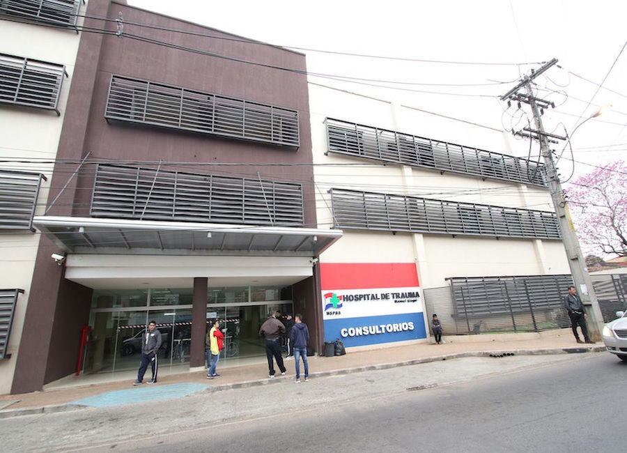 La pequeña está internada en el Hospital de Trauma. Foto: Archivo.