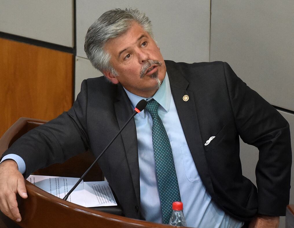 El extitular de la cartera de seguridad vinculado a un narco brasileño se ausentó hoy en la audiencia para prestar su declaración testifical sobre sus acusaciones contra el exmandatario. Foto: Archivo.