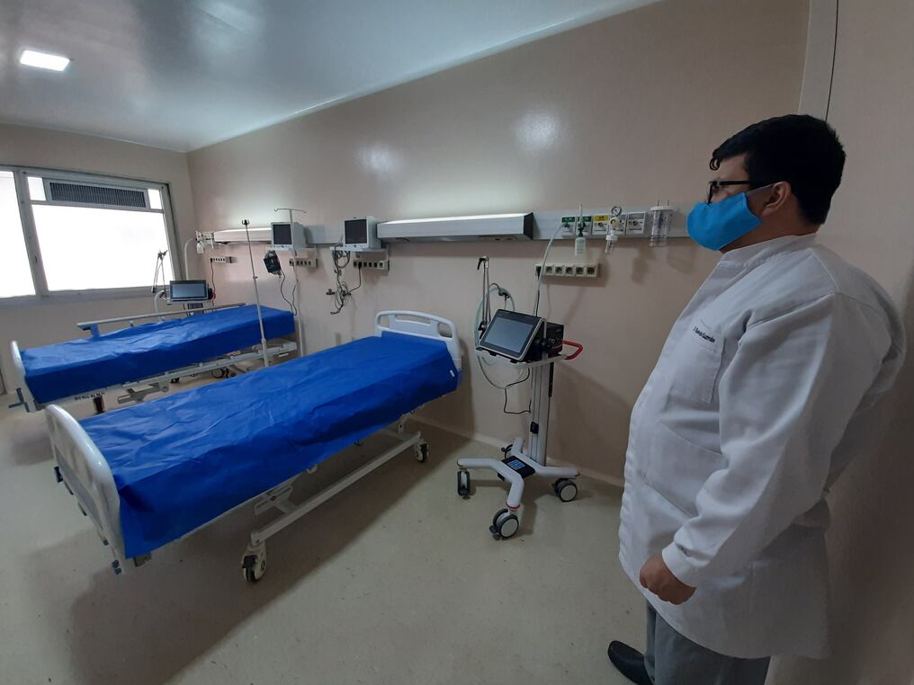 El Hospital Nacional de Itauguá vive hoy tiempos de alivio, hay cero pacientes COVID-19 en salas comunes y muy pocos en UTI. Foto: Ilustrativa.