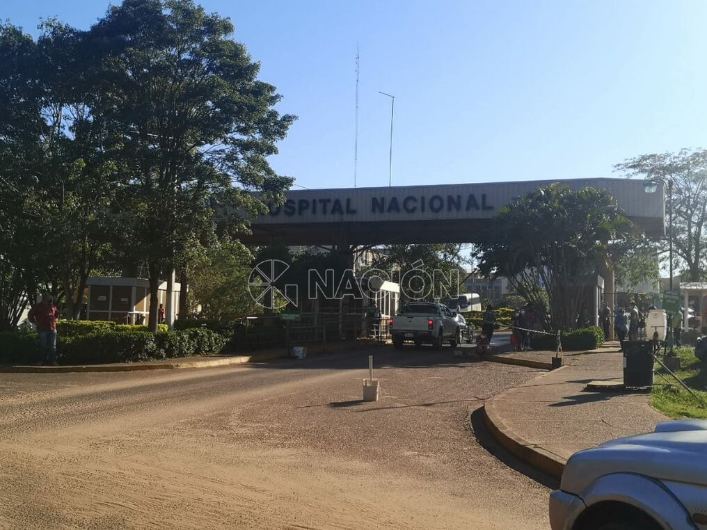 El Hospital de Itauguá no cuenta actualmente con pacientes internados por COVID-19. Foto: Universo 970 AM.