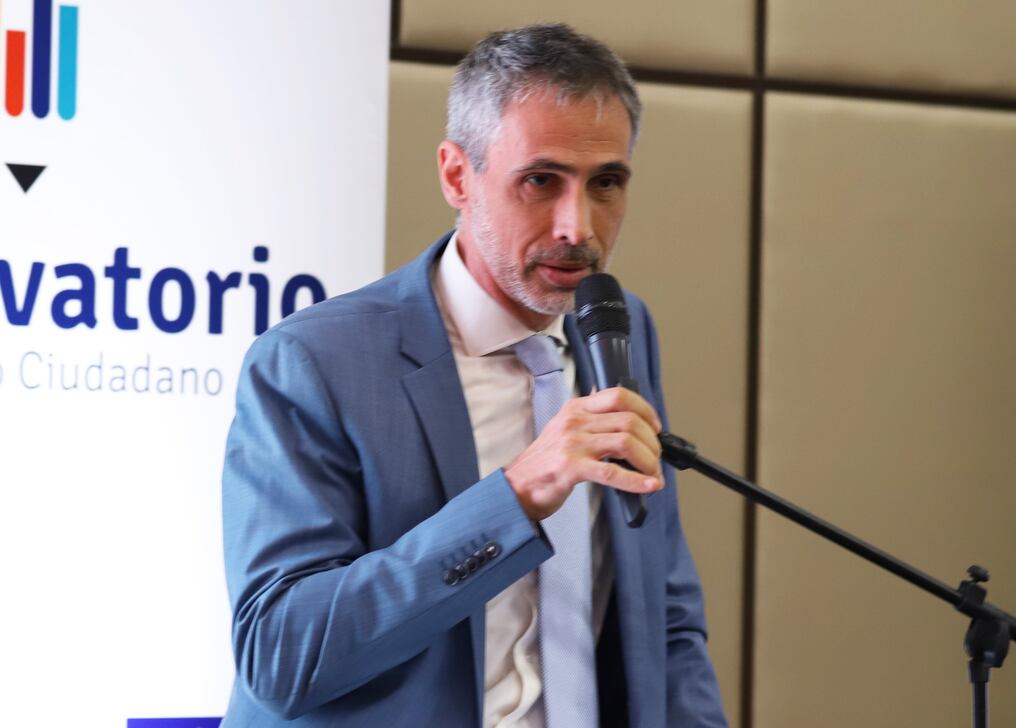 Matteo Sirtori, jefe de Cooperación de la Unión Europea en Paraguay. Foto: Archivo.