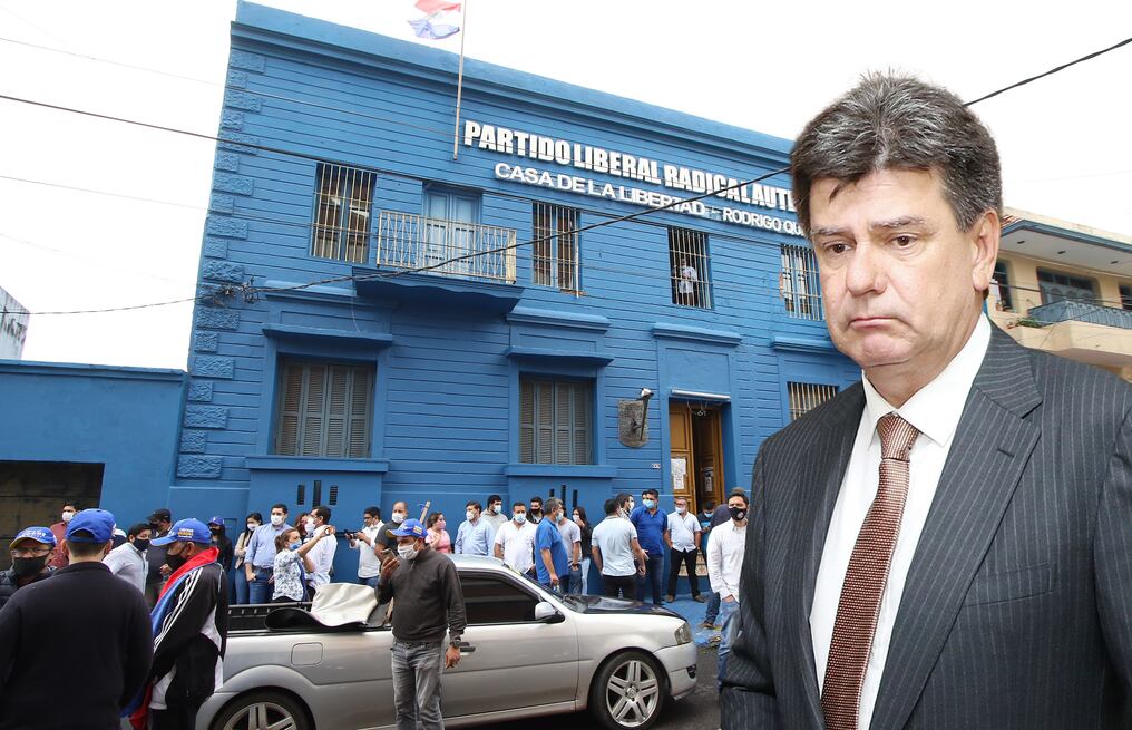 El presidente del Directorio del Partido Liberal, Efraín Alegre, se ratifica en su postura en contra de la convención, a la cual califica como "mau". Foto: Archivo