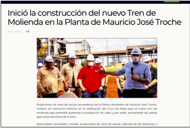 En mayo pasado, Denis Lichi anunció el inicio de obra en medio de un “momento histórico”.