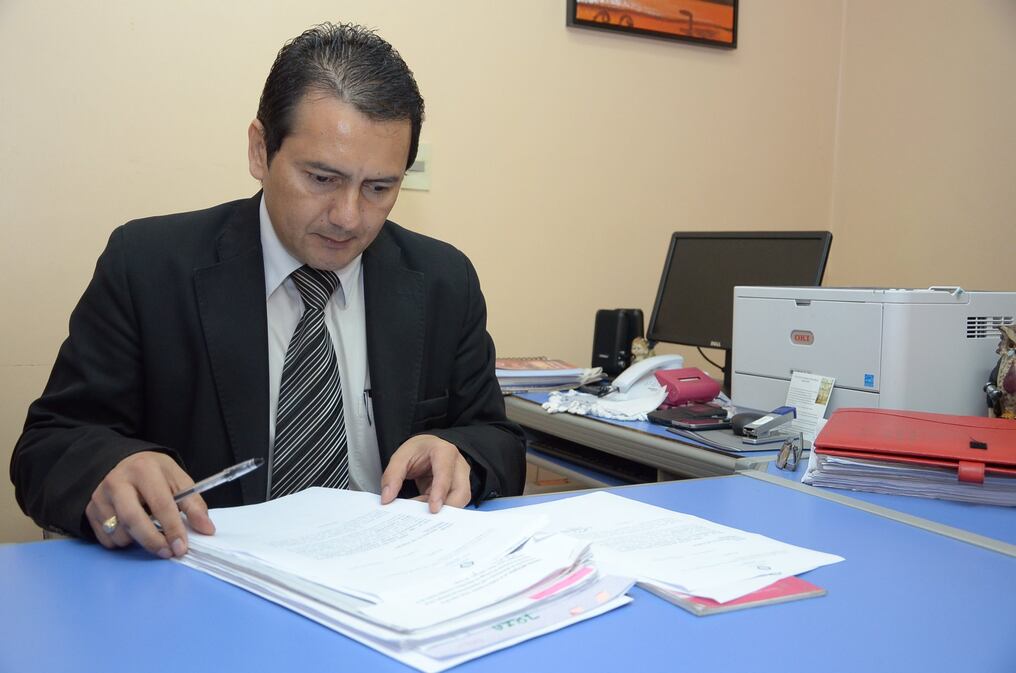 El fiscal Elvio Aguilera logró demostrar la responsabilidad de la mujer en el hecho investigado y obtuvo una condena de 5 años y 6 meses de cárcel. Foto: Gentileza.
