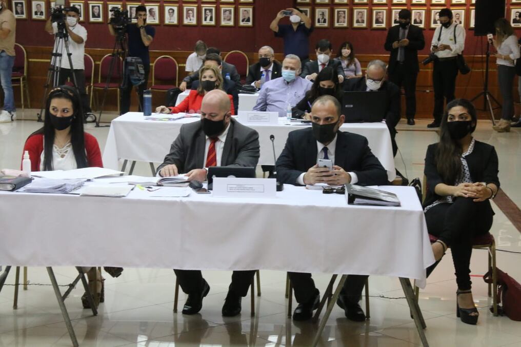 El Ministerio Público solicitó al Tribunal de Apelación la nulidad de la condena de Óscar González Daher, Raúl Fernández Lippmann y Carmelo Caballero. Foto: Gentileza.