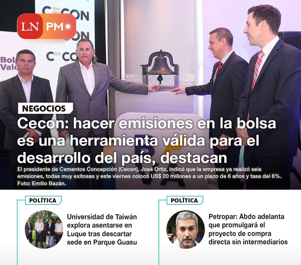 LN PM: Las noticias más relevantes de la siesta del 29 de abril