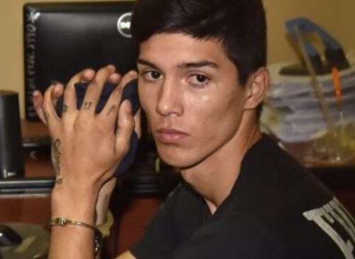 El acusado Bruno Marabel se expone a 30 años de cárcel más 10 de medida de seguridad por el quíntuple homicidio registrado en una casa del microcentro de Asunción. Foto: Gentileza.