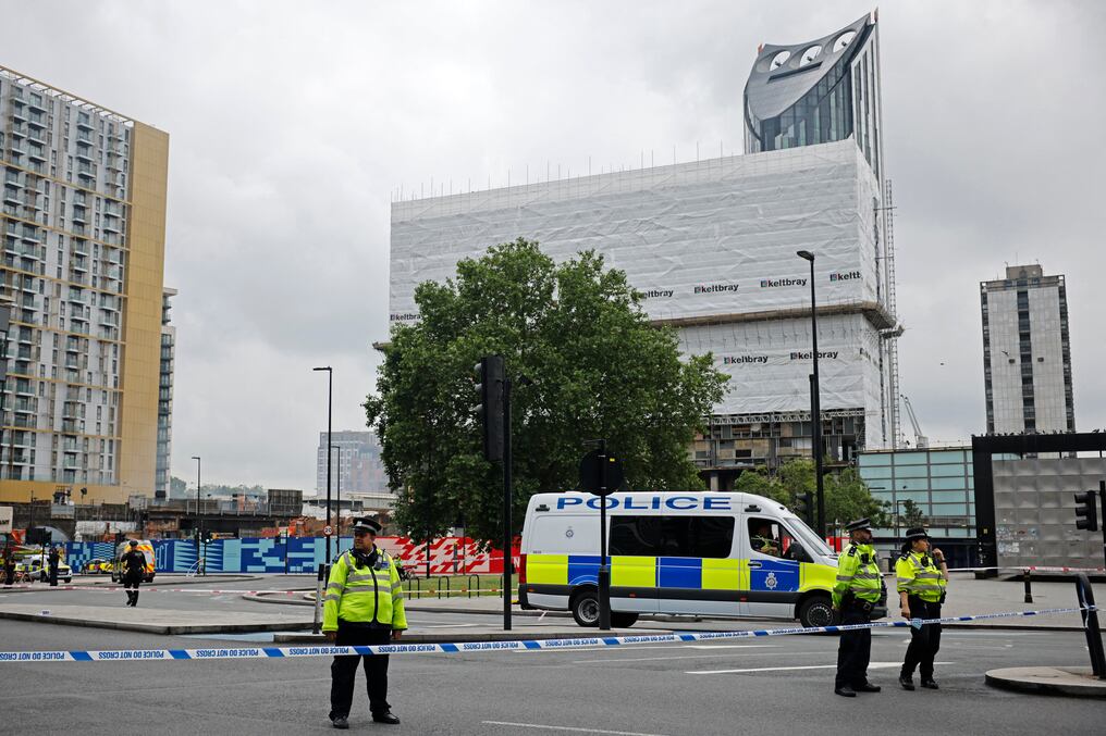 Las autoridades indicaron que hasta el momento “el incidente no se considera de naturaleza terrorista". Foto: AFP.