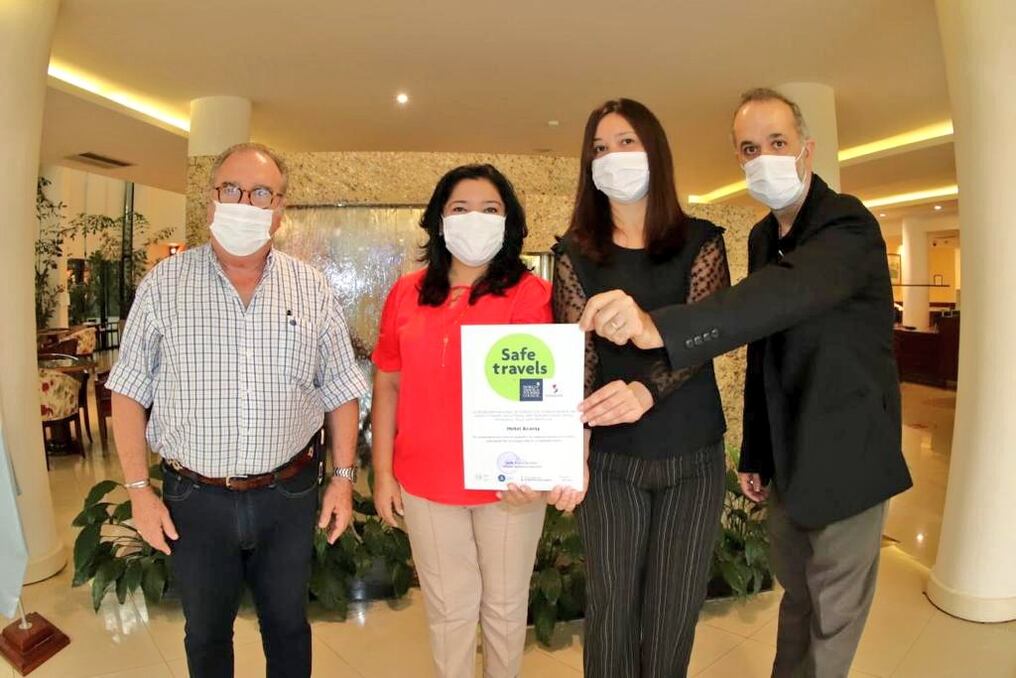El sello de "Viajes Seguros" es el primer sello mundial de seguridad e higiene para viajes y turismo, diseñado específicamente para abordar el COVID-19 y brotes similares. Foto: Gentileza. 