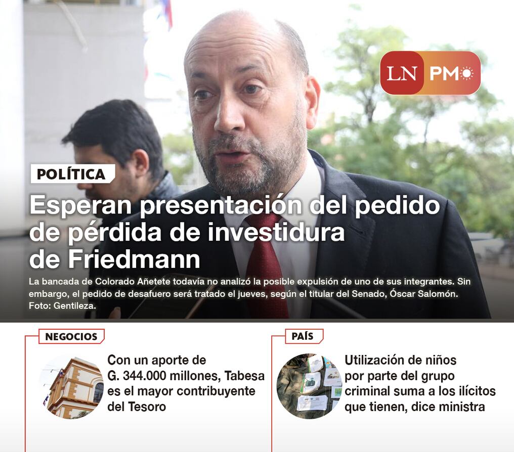 LN PM: Las noticias más relevantes de la siesta del 7 de setiembre