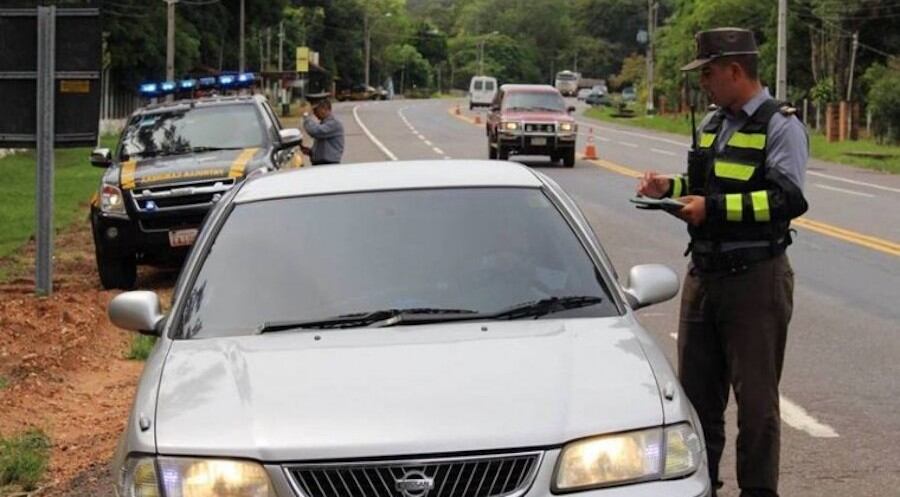 Unos 500 inspectores de la Patrulla Caminera realizan controles permanentes en las rutas hasta el 9 de abril. Foto: Gentileza.