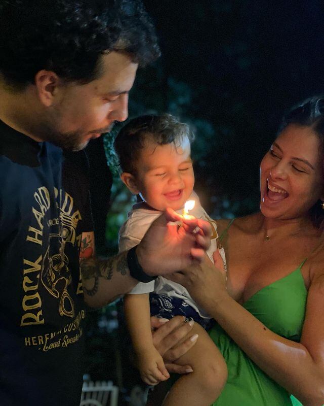 Andrea Quattrocchi recibió junto a su familia un año más de vida. Foto: Instagram.