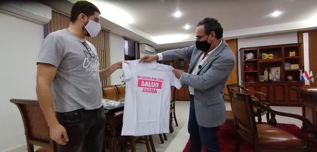 El propósito es adherir tanto a las autoridades como a la ciudadanía en la causa conocida como “Todos somos Bianca, curame Paraguay”. Foto: Gentileza.