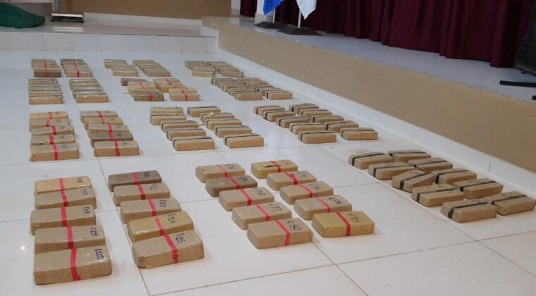 Cuatro personas fueron condenas a 18 y 12 años de cárcel tras ser encontrados culpables por narcotráfico. Foto: Archivo.
