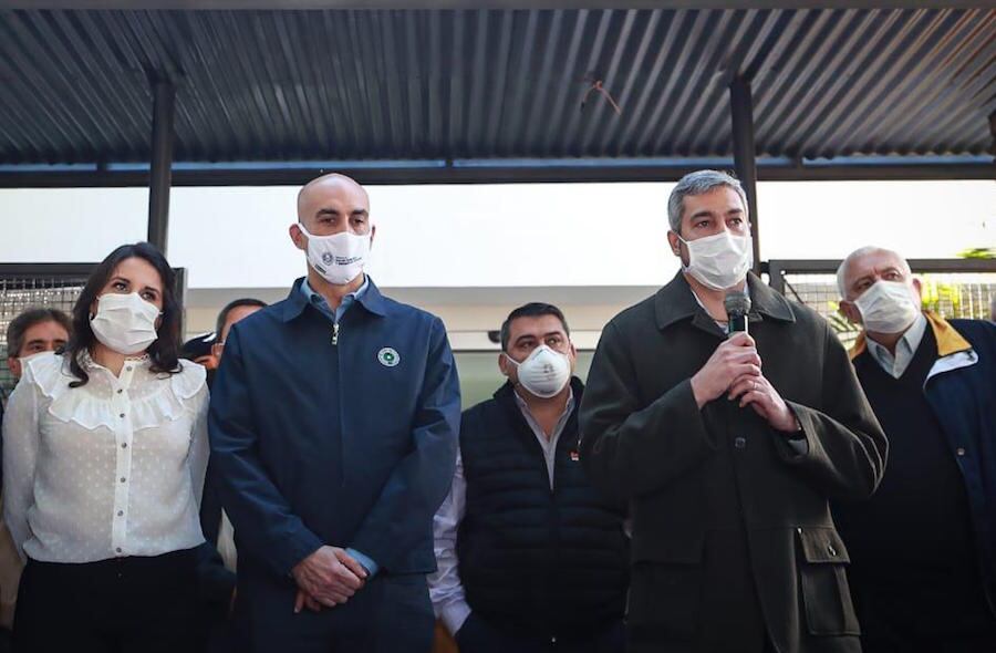 El presidente del Legislativo, el colorado Óscar Salomón, afirmó que extenderá la invitación al mandatario Mario Abdo Benítez. Foto: Gentileza.