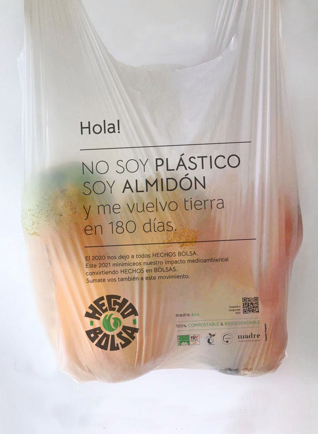 El emprendimiento tiene el propósito de aportar soluciones a través de alternativas de “mejores empaques”, a las problemáticas medioambientales del plástico común de un solo uso y de la basura orgánica en vertederos. Foto: Gentileza.