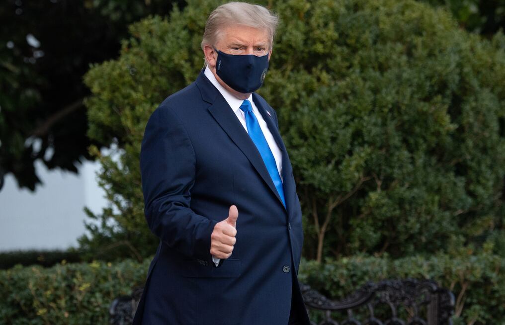 La Casa Blanca dice que el presidente de Estados Unidos está “muy bien”, sin embargo, su entorno se preocupa por el estado de su salud. Foto: AFP.
