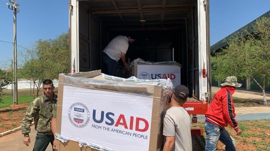 Un total de 310 respiradores fueron donados a Paraguay por el gobierno de los Estados Unidos con gestiones del presidente de la República de Brasil. Foto: Gentileza.