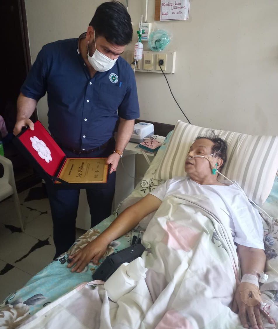 El humorista de 72 años, con más de cinco décadas de trayectoria actoral, se encuentra aquejado de una grave enfermedad pulmonar, razón por la que está actualmente hospitalizado en el INCAN. Foto: Gentileza.