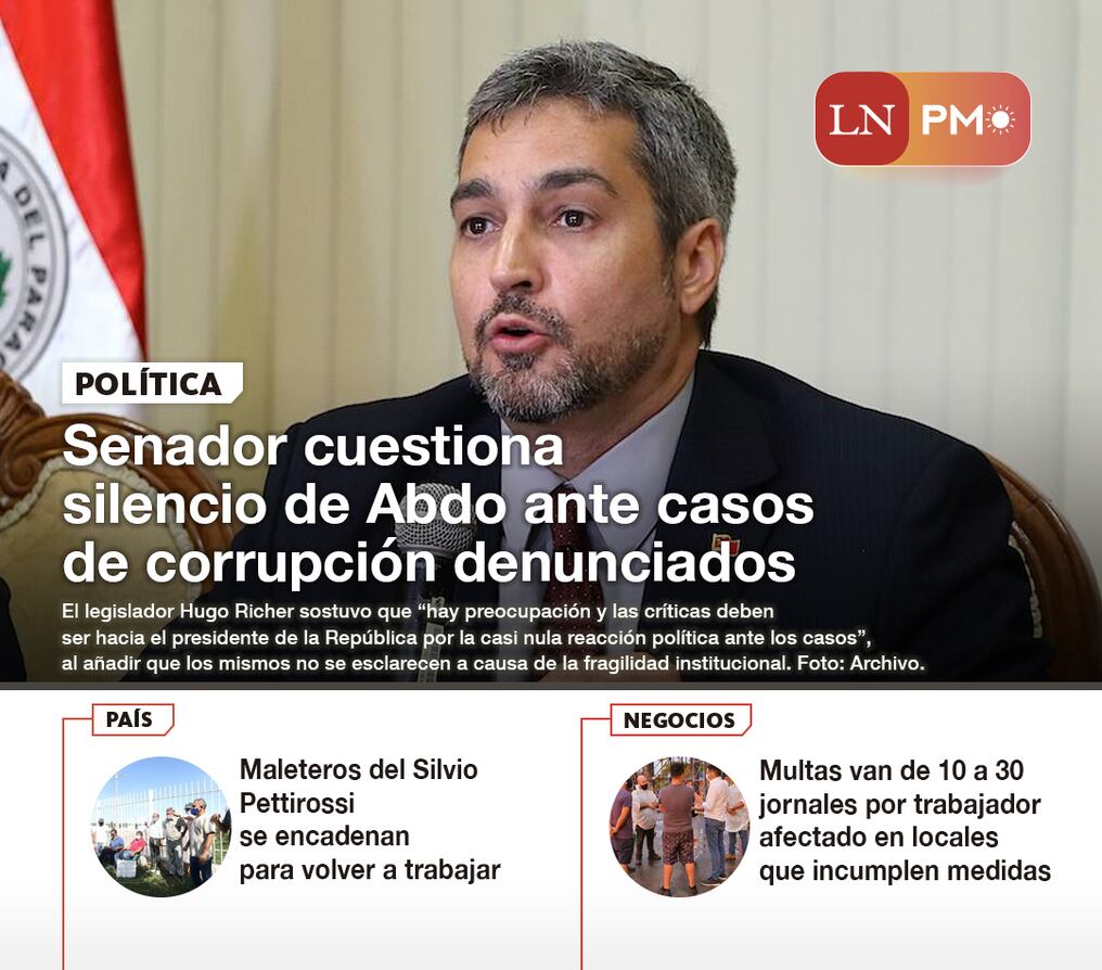 LN PM: Las noticias más relevantes de la siesta del 11 de enero