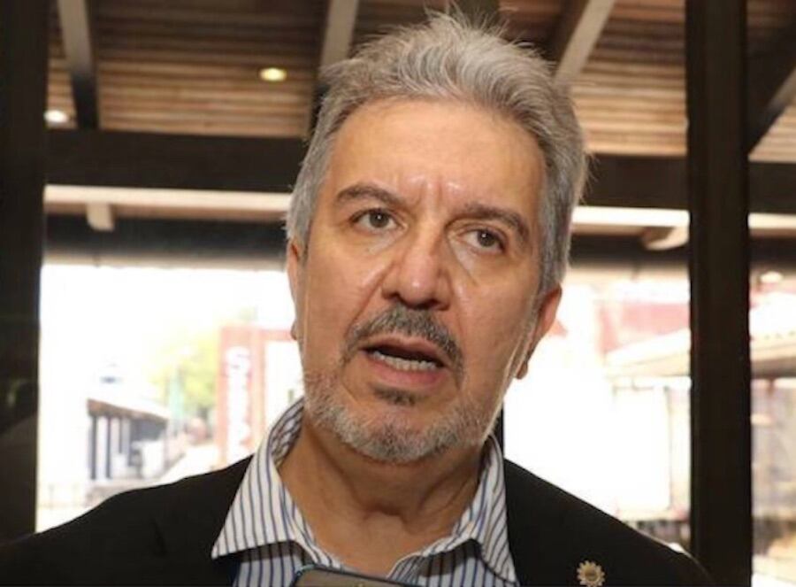 El titular de la Unión Industrial Paraguaya, Enrique Duarte, destacó la "sensibilidad, el manejo y el conocimiento" del presidente electo, Santiago Peña, sobre los temas del sector. Foto: Archivo