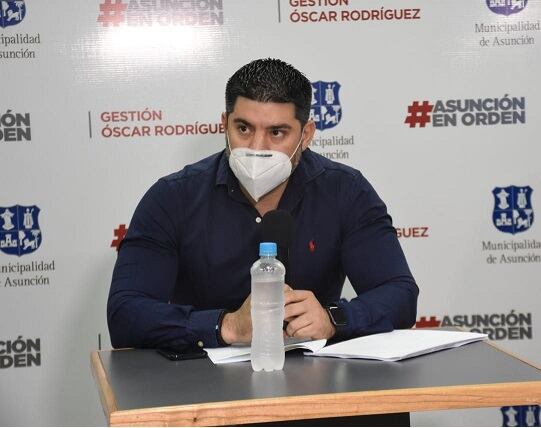 Óscar "Nenecho" Rodríguez, actual intendente de la capital y precandidato, deberá eventualmente renunciar a su cargo tres meses antes de las elecciones de junio. Foto: Gentileza.