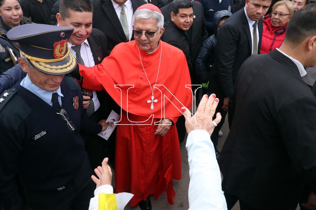 El cardenal Adalberto Martínez también habló del rol de la prensa y exhortó a difundir noticias positivas de paraguayos que buscan el bien para el país. Foto: Archivo.