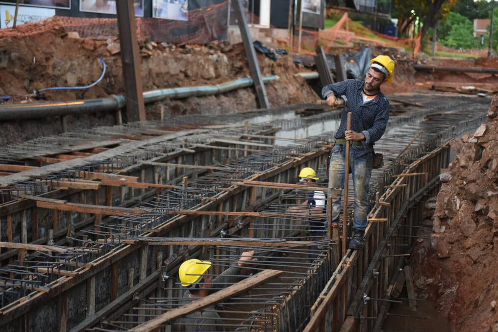 La Municipalidad de Asunción tiene prevista una inversión estimada de G. 360.000 millones para llevar adelante proyectos de construcción de desagües pluviales en la ciudad capital, en diferentes cuencas. Foto: Municipalidad de Asunción.