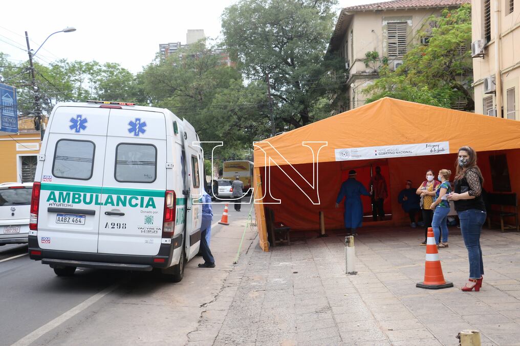 El nuevo puesto es en la XVIII Región Sanitaria, ubicada en el predio del Ministerio de Salud, en el microcentro capitalino. Foto: Pánfilo Leguizamón.