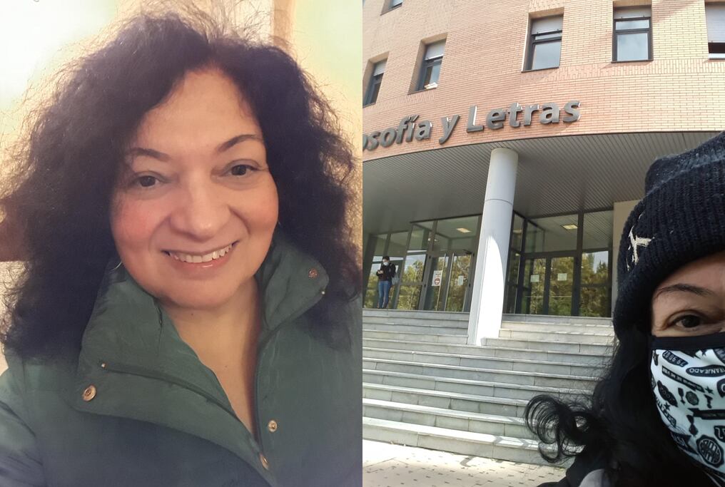Con 54 años, Rosanna Beatriz Vera Alegre fue elegida por la prestigiosa Universidad de Valladolid de España. Foto: Gentileza.