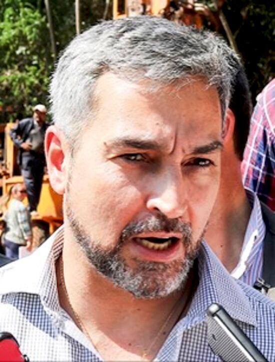 Mario Abdo Benítez, presidente