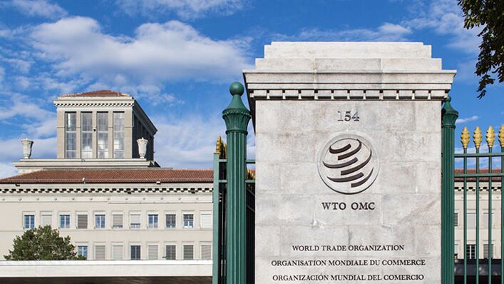 El Consejo Agropecuario del Sur (CAS) solicitó por medio de un comunicado a la Organización Mundial de Comercio, el abordaje y pronunciamiento favorable con respecto a una serie de exigencias que atañen a marcos regulatorios y reformas sobre normativas de comercio internacional. Foto: AFP.