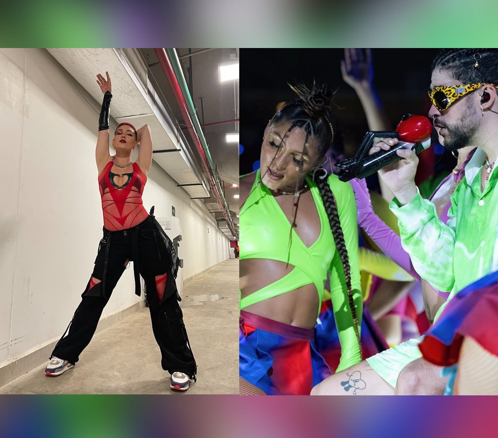 "Por fin se trepó una muchacha que sabía bailar", dijo la bailarina del conejo malo sobre nuestra compatriota, Annita Schaerer. Foto: Gentileza.