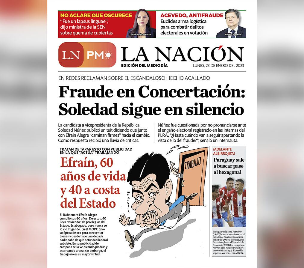 LN PM: edición mediodía del 23 de enero 
