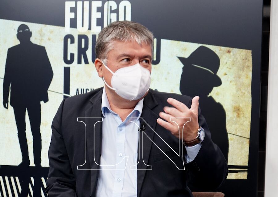 El viceministro Hernán Martínez instó a las personas a la vacunación anti-COVID para protegerse de las formas graves de la enfermedad, disminuir posibilidad de internación y deceso. Foto: Leandro Veragua.