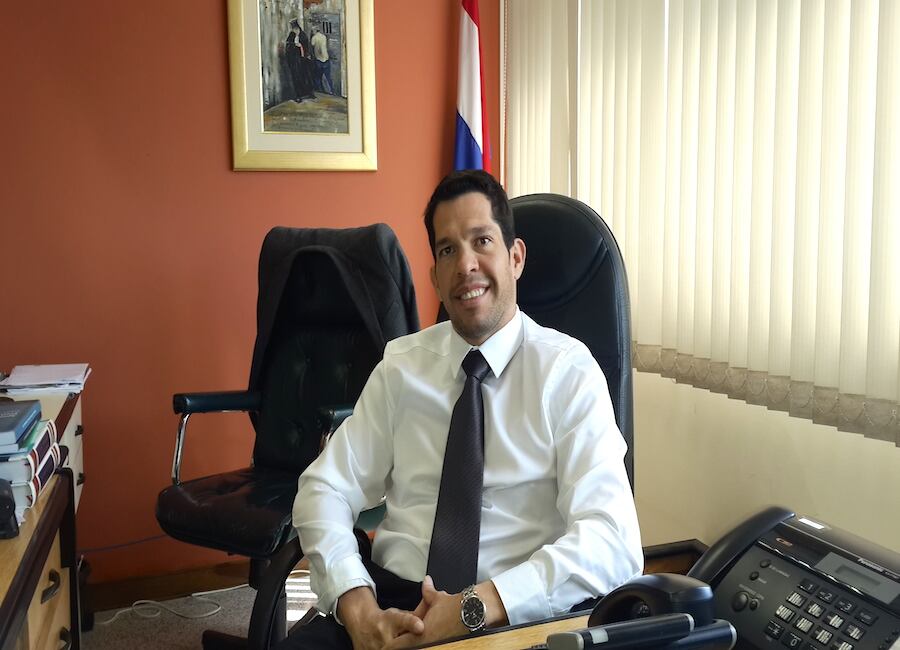 El juez José Delmás se opuso a la suspensión condicional del procedimiento de la empresaria Liz Paola Doldán, acusada por un caso de megaevasión. Foto: Gentileza.