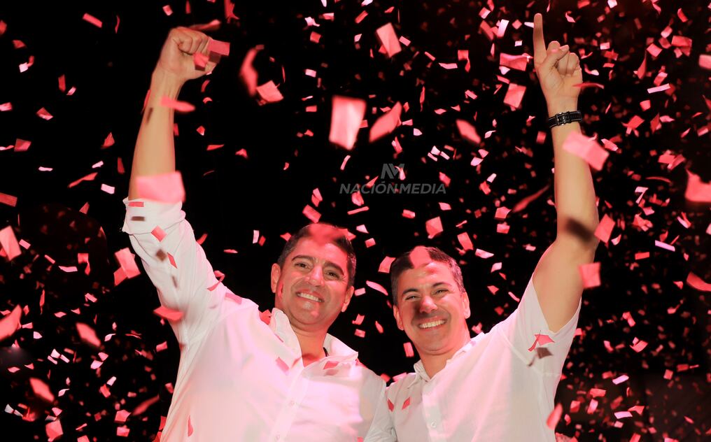 Pedro Alliana acompaña como candidato a la Vicepresidencia de la República a Santiago Peña en la chapa presidencial por el Partido Colorado para las elecciones nacionales del 30 de abril del 2023. Foto: Jorge Romero.