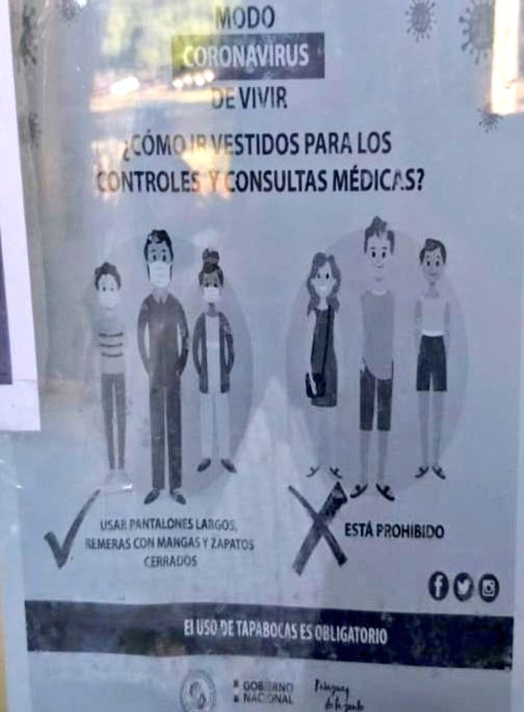 Las personas deben adecuarse a estas medidas para ingresar a consultar. Foto: Archivo.