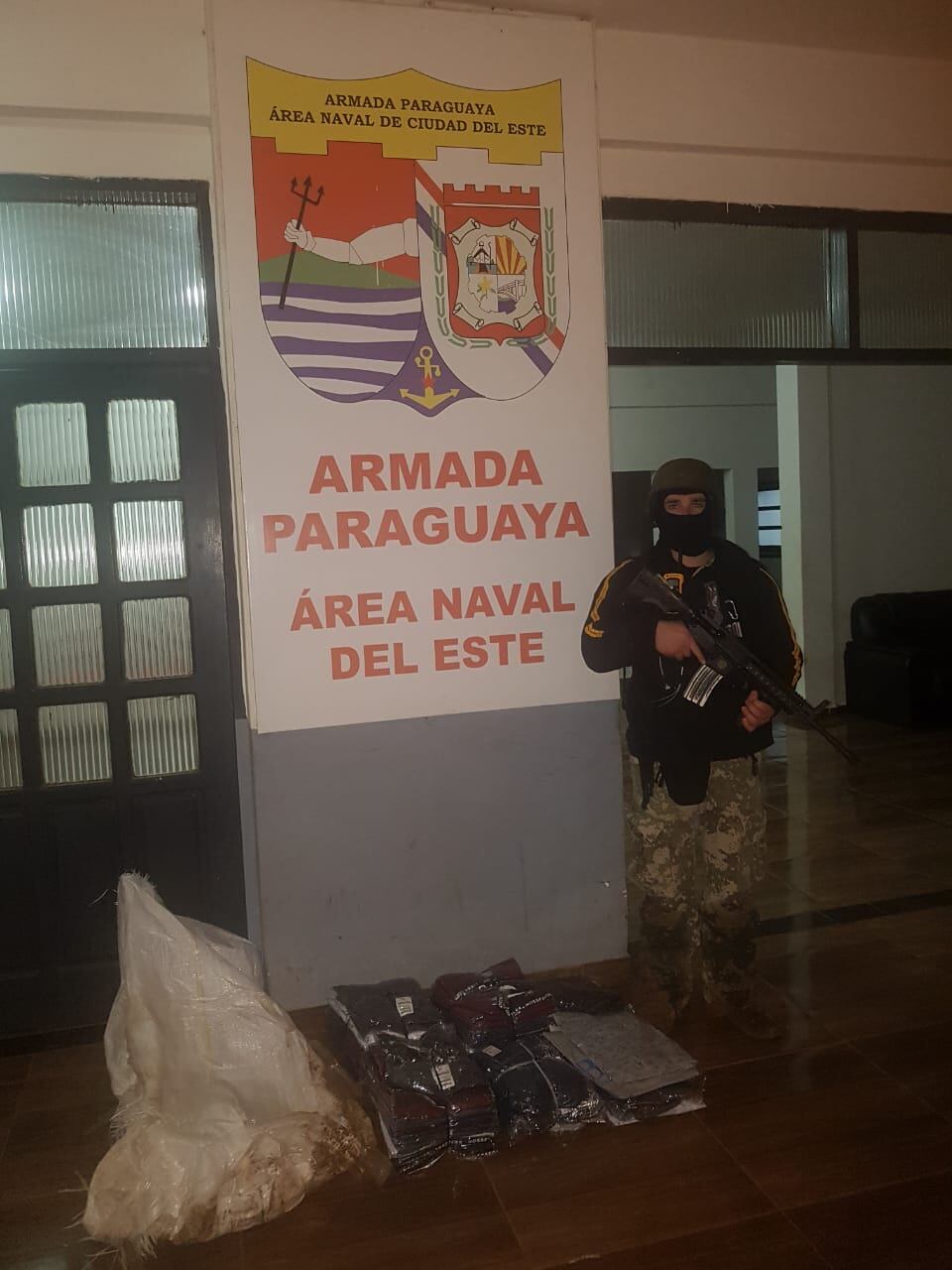 El jefe militar dijo que es evidente que detrás de simples paseros existe toda una cobertura de envergadura con armas pesadas. Foto: Gentileza.