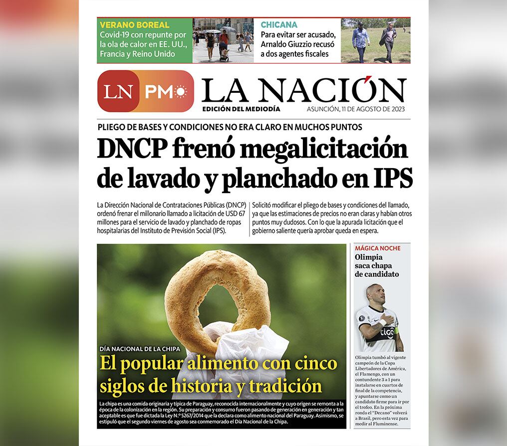 LN PM: edición mediodía del 11 de agosto