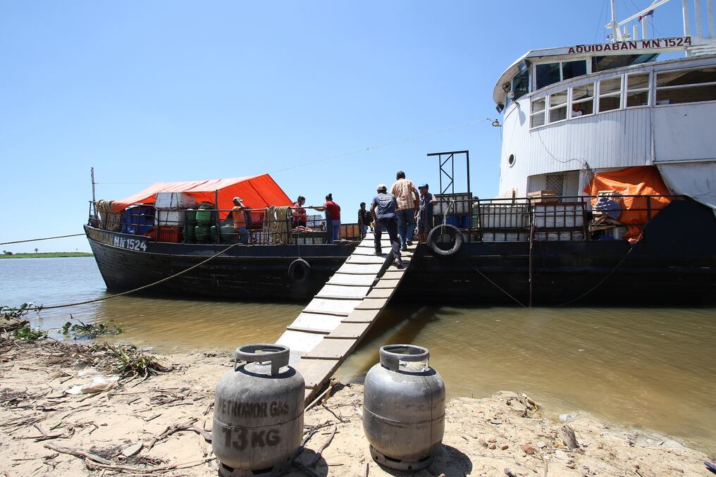 El intendente Joao Ferreira mencionó que en la ciudad de Bahía Negra no se registraron precipitaciones importantes para paliar la fuerte sequía atravesada desde hace unos meses. Foto: Archivo.