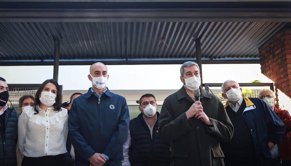 Para Mario Abdo, atacan a su ministro porque creen que va a ser candidato a presidente. Foto: Gentileza.