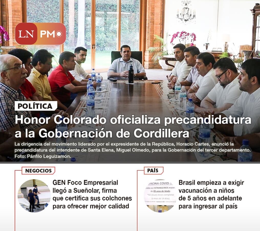 LN PM: Las noticias más relevantes de la siesta del 16 de febrero 